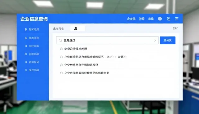 行业分类导航如何推动企业信息查询服务升级
